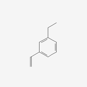 B1682637 Benzene, 1-ethenyl-3-ethyl- CAS No. 7525-62-4