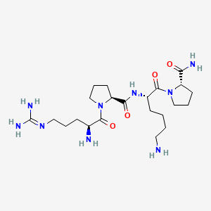 B1682639 Substance P (1-4) CAS No. 69355-89-1
