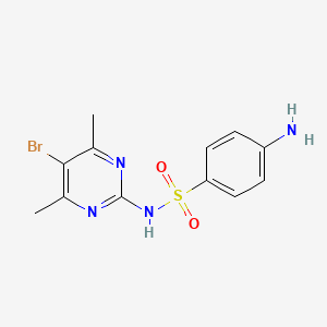 B1682643 Sulfabromomethazine CAS No. 116-45-0