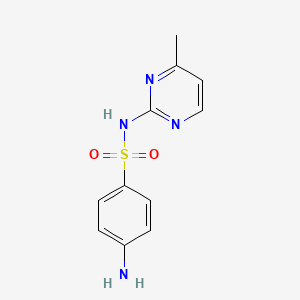B1682647 Sulfamerazine CAS No. 127-79-7
