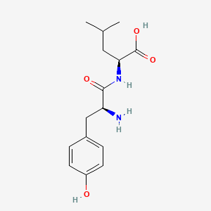 B1682652 Tyrosylleucine CAS No. 17355-10-1
