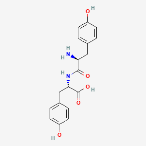 molecular formula C18H20N2O5 B1682653 Tyrosyltyrosine CAS No. 1050-28-8