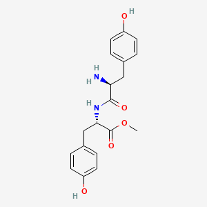 molecular formula C19H22N2O5 B1682654 酪氨酸酪氨酸甲酯 CAS No. 13022-41-8