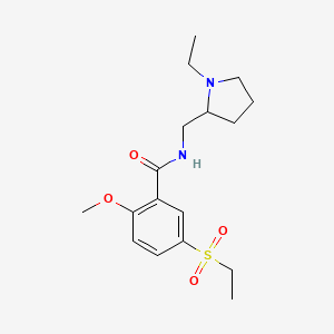 molecular formula C17H26N2O4S B1682713 舒必利 CAS No. 53583-79-2