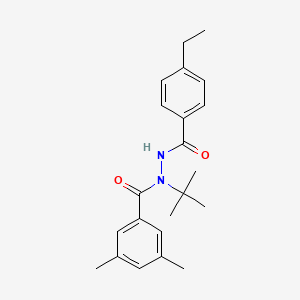 molecular formula C22H28N2O2 B1682728 Tebufenozide CAS No. 112410-23-8
