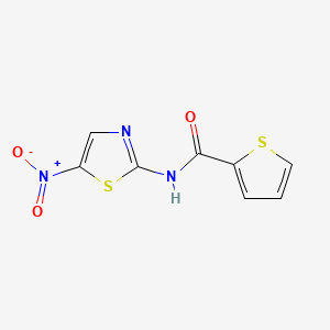 B1682745 Tenonitrozole CAS No. 3810-35-3