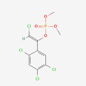 molecular formula C10H9Cl4O4P B1682751 四氯乙烯磷 CAS No. 22248-79-9