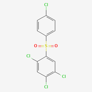 molecular formula C12H6Cl4O2S<br>(C6H2Cl3)OSO(C6H4Cl)<br>C12H6Cl4O2S B1682753 四氯二苯甲醚 CAS No. 116-29-0