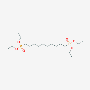 molecular formula C18H40O6P2 B1682755 四乙基癸烷-1,10-二基双(膦酸盐) CAS No. 5943-62-4