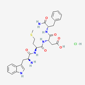 B1682759 Tetragastrin hydrochloride CAS No. 5609-49-4