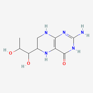 B1682763 Tetrahydrobiopterin CAS No. 17528-72-2
