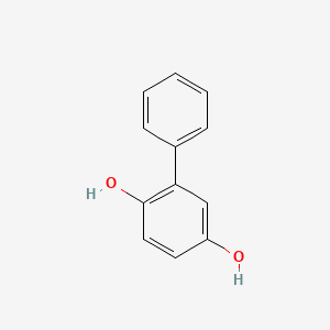 molecular formula C12H10O2 B1682774 苯氢醌 CAS No. 1079-21-6