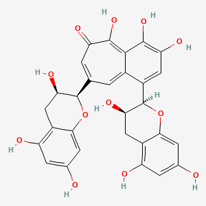 molecular formula C29H20O12 B1682790 Theaflavin CAS No. 4670-05-7