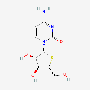 molecular formula C9H13N3O4S B1682799 Thiarabine CAS No. 26599-17-7
