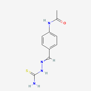 molecular formula C10H12N4OS B1682801 硫乙酰甲脒 CAS No. 104-06-3