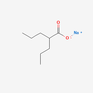 molecular formula C8H15NaO2 B1682816 丙戊酸钠 CAS No. 1069-66-5