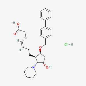 B1682829 Vapiprost hydrochloride CAS No. 87248-13-3
