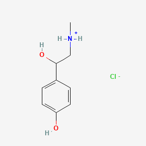 molecular formula C9H14ClNO2 B1682850 Synephrine HCl CAS No. 5985-28-4