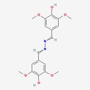 molecular formula C18H20N2O6 B1682856 丁香醛嗪 CAS No. 14414-32-5
