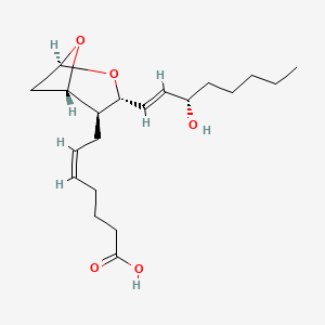 molecular formula C19H14O6 B1682896 血栓素A2 CAS No. 57576-52-0