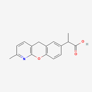 B1682906 Tilnoprofenic acid CAS No. 52549-42-5