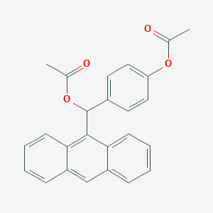B1682917 9-(alpha,4-Diacetoxybenzyl)anthracene CAS No. 1103745-28-3
