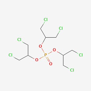 molecular formula C9H15Cl6O4P B1682961 三(1,3-二氯-2-丙基)磷酸酯 CAS No. 13674-87-8