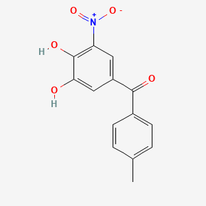 molecular formula C14H11NO5 B1682975 托卡朋 CAS No. 134308-13-7