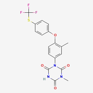 molecular formula C18H14F3N3O4S B1682979 Toltrazuril CAS No. 69004-03-1