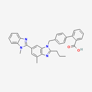 molecular formula C33H30N4O2 B1682998 替米沙坦 CAS No. 144701-48-4
