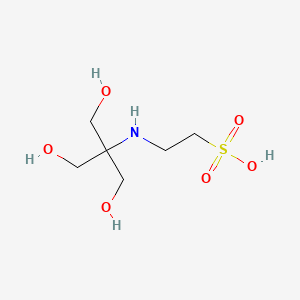 molecular formula C6H15NO6S B1683097 N-三(羟甲基)甲基-2-氨基乙磺酸 CAS No. 7365-44-8