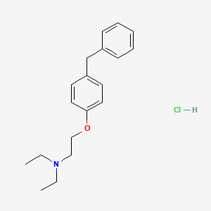 molecular formula C19H26ClNO B1683099 特斯米酚盐酸盐 CAS No. 92981-78-7