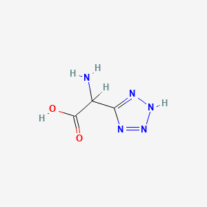 B1683113 (Tetrazol-5-yl)glycine CAS No. 138199-51-6