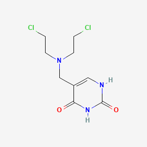 molecular formula C9H13Cl2N3O2 B1683137 Thyminalkylamine CAS No. 7264-21-3