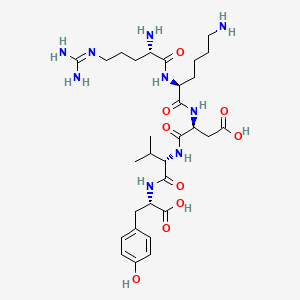 molecular formula C30H49N9O9 B1683142 Thymopentin CAS No. 69558-55-0