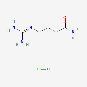 molecular formula C5H13ClN4O B1683161 Tiformin hydrochloride CAS No. 23256-39-5