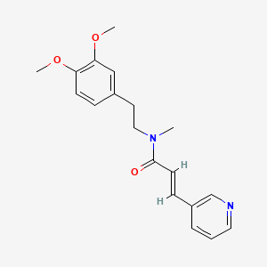 molecular formula C19H22N2O3 B1683189 Tjn-331 CAS No. 219964-53-1