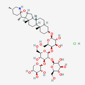 molecular formula C50H84ClNO21 B1683200 Tomatine hydrochloride CAS No. 17605-83-3