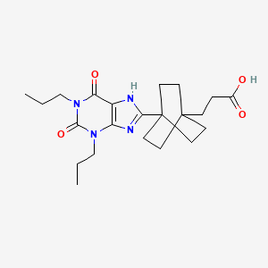 B1683204 Tonapofylline CAS No. 340021-17-2