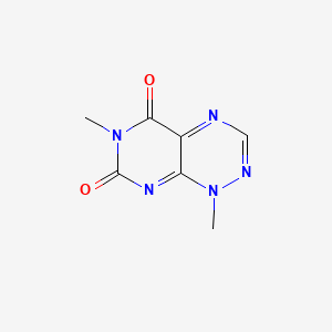 molecular formula C7H7N5O2 B1683212 Toxoflavin CAS No. 84-82-2