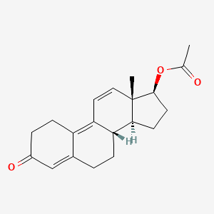 B1683227 Trenbolone acetate CAS No. 10161-34-9