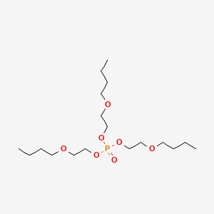 molecular formula C18H39O7P B1683230 磷酸三（2-丁氧基乙基）酯 CAS No. 78-51-3