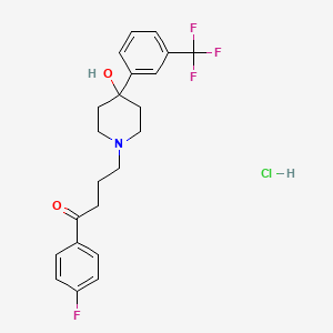 molecular formula C22H24ClF4NO2 B1683244 氟哌啶盐酸盐 CAS No. 2062-77-3