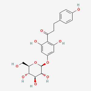 molecular formula C21H24O10 B1683250 三叶藤素 CAS No. 4192-90-9