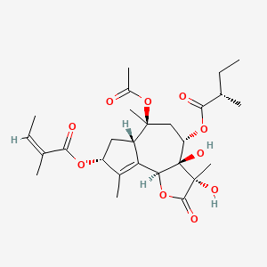 B1683251 Trilobolide CAS No. 50657-07-3