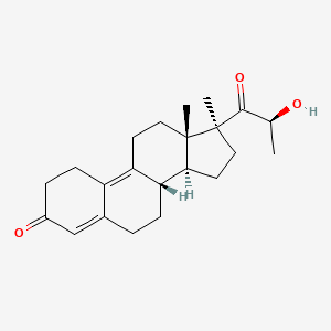 molecular formula C22H30O3 B1683257 屈螺酮 CAS No. 74513-62-5