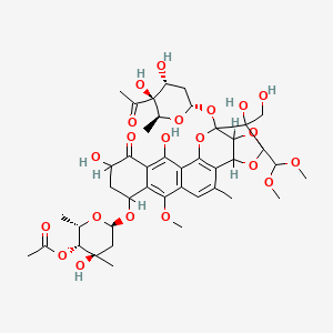 B1683262 Trioxacarcin B CAS No. 81534-36-3