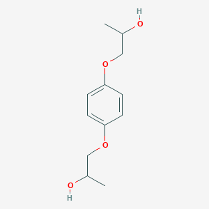 molecular formula C12H18O4 B168327 1,1'-[1,4-Phenylenebis(oxy)]di(propan-2-ol) CAS No. 17977-38-7