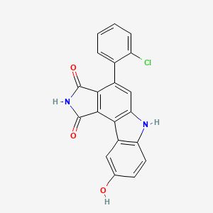 molecular formula C20H11ClN2O3 B1683296 Wee1抑制剂 CAS No. 622855-37-2