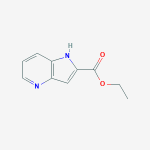 molecular formula C10H10N2O2 B168331 1H-吡咯并[3,2-b]吡啶-2-羧酸乙酯 CAS No. 17288-32-3